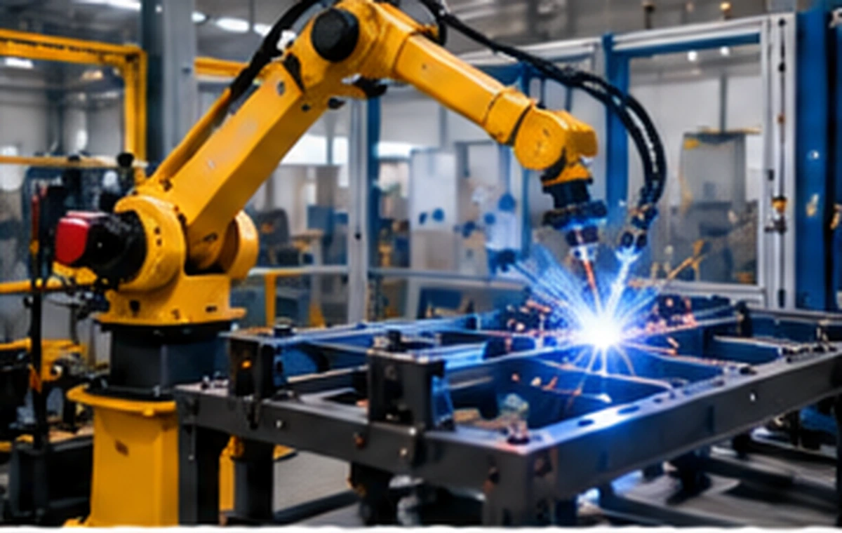 Robotik kaynak ve otomasyon sistemi